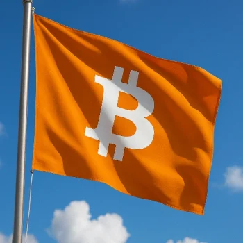 flag of bitcoin